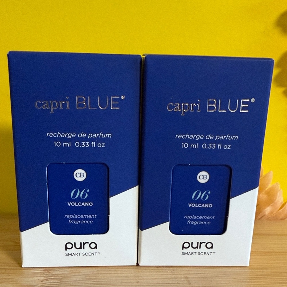 Capri Blue Pura Smart Home Plug-in Diffuser Refills – Volcano  (Pack of 2)